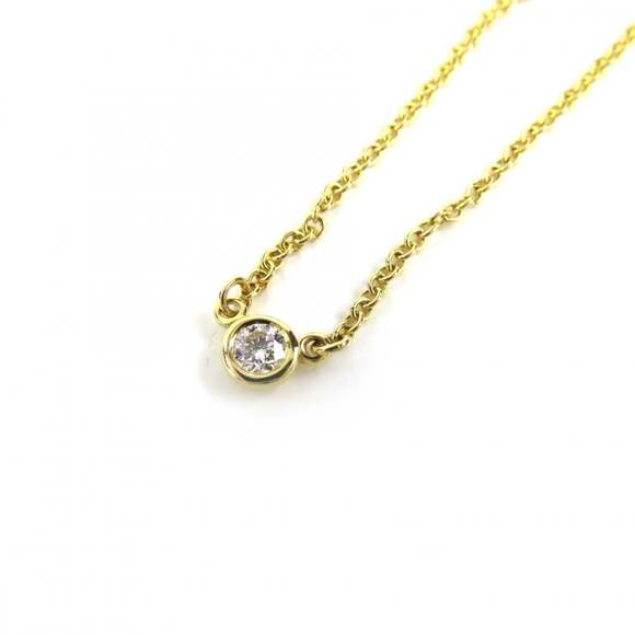 TIFFANY Jewelry - TIFFANY&Co. Tiffany & Co. Elsa Peretti By the Yard Necklace, 18K Gold, 0.05ct...